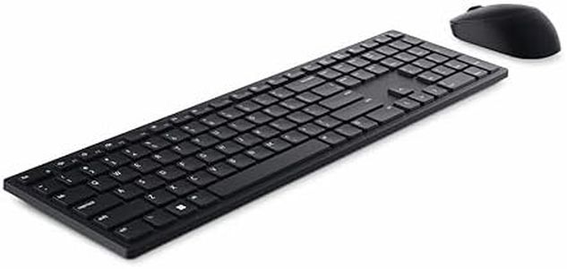 Tastiera e mouse senza fili Dell Pro - KM5221W - Italiano (QWERTY) - Black