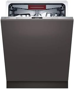 Neff S297TCX00E, Vollintegrierter Geschirrspüler, N70, HomeConnect, 6 Programme, 14 Maßgedecke, 60cm, EEK: A, 9,5 Liter Wasserverbrauch, Geräusch: 43 dB, EmotionLight; TimeLight, Made in Germany