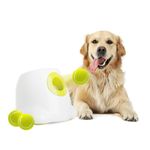 ALL FOR PAWS Automatic Dog Ball Launcher, Interactive Tennis Ball Thrower Machine for Dogs, Puppy Pet Fetch Toy,3 Balls Included (MAX)