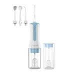 Oracura OC300 Lite Kids Parent Care Water Flosser for Teeth | 4 Modes, 300ml & 200ml Tanks with 4 Tips | Water Flosser for Adults & Kids with Braces (Blue)