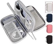 CAOODKDK Electronic Organizer Bag, Waterproof Portable Electronic Organizer 10'' (L) x 6" (W) x 3" (H)