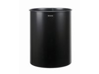 Brabantia 181443 Classic Waste Paper Bin, 15 L - Black