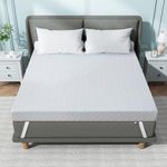 BedStory Extra Firm Queen Mattress Topper 3 Inch - Foam Mattress Toppers Queen Size for Pain Pressure Relief - CertiPUR-US Certified, Removable Cover, 30-Night Trial