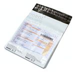 SECUREMENT® Courier Bag/Envelopes/Pouches/Cover with POD (55 Microns) Tamper proof/Security bag (100, 12x14)