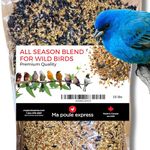 Ma Poule Express All Season Wild Bird Food Blend, Wild Bird Seed Mix, 7KG (15lbs) Bag