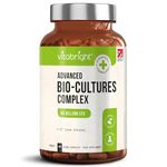 Pre and Probiotics for Gut Health for Women & Men, 17 Bio Cultures Complex Probiotics for Adults Bloating Gut Health Probiotics. Vegan Probiotics Complex VitaBright Prebiotic and Probiotic Supplements