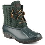 Sperry Women's Top-Sider Boots, Tan Green, 7 UK