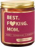 Mom Candle Gifts - Lavender Soy Candle for Moms - Funny Gift for Mom from Daughter or Son - Mom Birthday Gifts from Kids, Best Mom Ever Birthday Gifts | Mothers Day Gift Ideas for Mother from Children