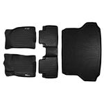 MAX LINER A0151/B0151/D0151 Floor Mats and Cargo Liner Set Black for 2014-2018 Nissan Rogue Without 3rd Row Seats (No Hybrid, Rogue Sport, or Select Models)