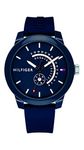 Tommy Hilfiger Men's 1791482 Denim Analog Display Quartz Blue Watch, Blue, Quartz Watch