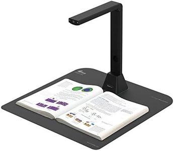 IRIScan Desk 5 Pro : Scanner for Laptop & Document I a3 Scanner I Library Scanner I Free PDF Editor I Portable Scanner I Book Scanner I AI Flattening I AI auto scan I AI Finger Hiding I 12MP I Win Mac