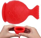 Lip Plumper Device,Reusable Silicone Lips Enhancer, Fish Shape Lip Plumping Tool - Fuller Thicker Mouth Fastly Lip Pumps Bigger Device for Women