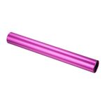 PATIKIL Relay Track Baton, Aluminum Alloy Tube Field Running Race Stick for Outdoor Athletics Sport Game Tool, Pink