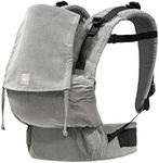 Stokke Limas Carrier Flex, Grey Melange - Full-Buckle Baby Carrier - Ergonomic with Adjustable Features - Three Carrying Options - Safe for Babies from 1 Month/8.8 lbs to 44.1 lbs