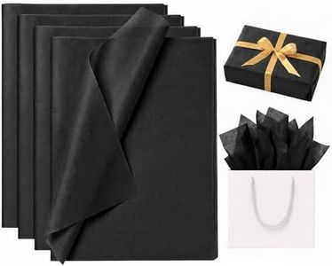 JOYIT 400 Sheets Black Tissue Paper, 14x20 Tissue Paper for Gift Bags