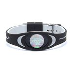 Pro Balance Energy® PRO ION 5000 Premium Range Ion Therapy Wristband (Black/Grey, One Size Fits All)