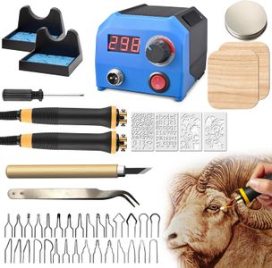 FIRElood Wood Burning Kit – Pyrography Tool Set for Craft Projects