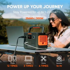 Jackery Explorer 240 v2 Portable Power Station – 240Wh Battery Backup