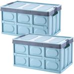 Lidded Storage Bins 2 Pack 30L Coll