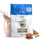 Little Joys Nutrimix For Kids 7-12 years | Nutrition Powder | 700g | No Refined Sugar | Supports Health & Immunity | Oats, Walnuts, Almonds & Brown Rice | Chocolate Flavor