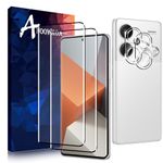 Anoowkoa [2+2 Pack for Xiaomi Redmi Note 13 Pro Plus 5G/Redmi Note 13 Pro+ 5G Screen Protectors and Camera Lens Protectors Guard Tempered Glass Film, Anti Fingerprints Protective Film