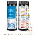 16 IN 1 Water Testing Kits for Drinking Water: 100 Pcs Drinking Water Test Strip for Home Well Tap Water Quality Testing for Lead, Hardness, PH, Chlorine,Nitrate,Iron,Copper and More