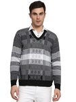 eKools Men's winterwear Woolen Office wear Sweaters (Black, 2XL)