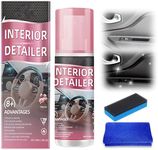 BBEUU Car Interior Detailer & Protectant, Car Interior Cleaner Suitable for Cleaning Rubber, Plastic, and Leather Surfaces Inside Vehicles, Clean and Protect Car, Truck, SUV