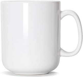 Tazza da caffè grande 20 OZ, tazza Boss Smilatte M016 in ceramica con manico per papà, bianco