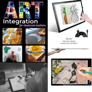A4 LED Light Box Drawing Board – Ultra-Thin Tracing Pad for Artists