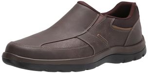 Rockport Mens Gyk Slip On, Brown, 12.5 UK Wide