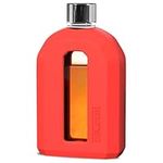 Delove Modern Glass Hip Flask with 