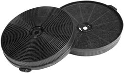 MHS FILTERS Charcoal Filter for Range Hood, Compatible with CFK1-TM, Range Hood Replacement Filter, Set of 2,