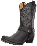 Roper Men's Sting Western Boot, Black, 10 UK