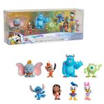 Disney100 Years of Dynamic Duos Celebration Collection Limited Edition 8-Piece Figure Pack, Kids Toys for Ages 3 Up by Just Play