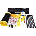 Amazon Basics Volleyball Badminton Combo Set