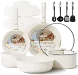 CAROTE 17pcs Pots and Pans Set, Non