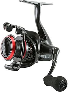 okuma Ceymar Lightweight Spinning Reel- C-55, Black/Red