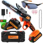 Zeeksaw Mini Chainsaw Cordless 6 In