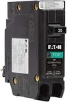 Eaton BRP120AF 20 amps Combination AFCI Single Pole Circuit Breaker, Black