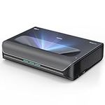 NexiGo Aurora Pro, Ultra Short Throw 4K Tri-Color Laser Projector, 2400 Lumens, Screen Adoption, Dynamic Laser Dimming, Dolby Vision & Atoms, HDR10, HLG, Active 3D, 60W Speakers, UST Laser TV