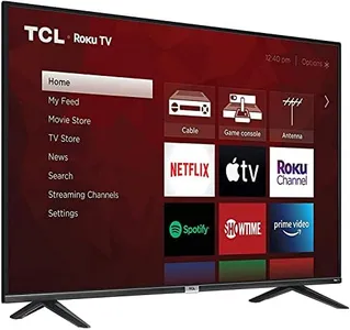 TCL 55" Class 4-Series 4K UHD HDR Smart Roku TV – 55S435, 2021 Model