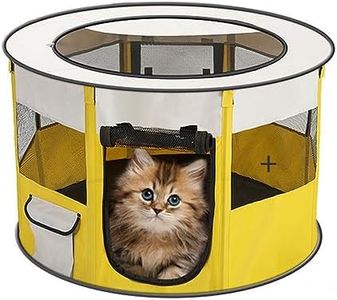 Cat Tent,Foldable Cat House,Pet Playpen Foldable,Outdoor Cat Tent for Puppy, Dog, Cat, Rabbit,Pet Tent for Indoor Outdoor Travel Use