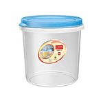 MILTON Storex Plastic Storage Container 15 Litres with Airtight Lid For Storing Grains, Pulses, Rice, Atta, Large Transparent Box Kitchen Organizers