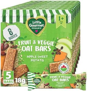 Little Gourmet Organic Fruit & Veggie Oat Bars Apple Sweet Potato