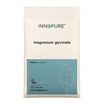 INNOPURE Magnesium Glycinate - 180 Capsules - Bioavailable Magnesium Supplements for Sleep Support - 500mg Per Capsule Providing 100mg of Pure Elemental Magnesium Bisglycinate Powder - Made in The UK