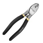 Aubon Cable Cutter 150 mm, Hand Tools High Carbon Steel Wire Cable Cutting Tools Ideal for Cutting Copper, Aluminium and Electric Cables NOT for Bicycle Cable