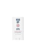 WearSPF 50 Sunscreen Sport Stick with Broad Spectrum SPF 50 UVA/UVB Protection, Sweat- & Water-Resistant Portable Hands-Free Stick for Face & Body, 0.5 oz.