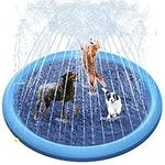 Raxurt Dog Splash Pad, 67in Anti-Sl