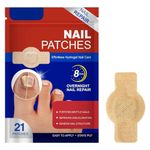 Advanced Fungal Nail Patch Treatment – Powerful Antifungal Solution | Targets Nail Fungus at the Root | Easy-to-Use Patch for Toenail & Fingernail | 21 Patches (Pack of 2)